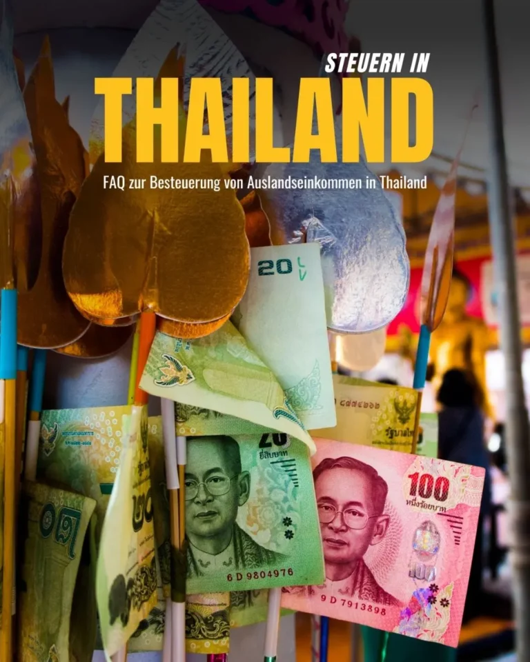 Freebie Steuern in Thailand