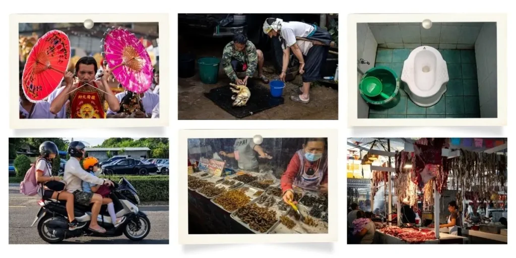 Bilder von vermeintlichen Kulturschocks